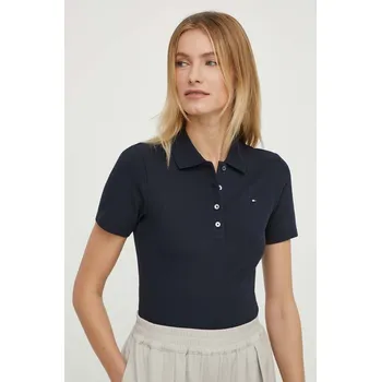 Pánské tričko Polo tričko Tommy Hilfiger WW0WW42047 námořnická modř 59X, vel. M
