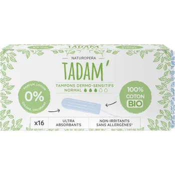 Intimní hygienický prostředek Tampony Senzitivní Normal 16ks TADAM