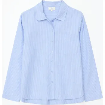 Dámská halenka Košile Yerse 42899 modrá pruhovaná Velikost: 34