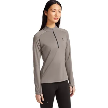 Dámská mikina Dámská sportovní mikina přes hlavu On CLIMATE SHIRT W šedá 1WE10781933 - L | UK 11 | US 12
