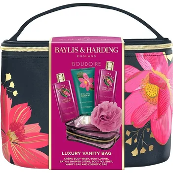 Kosmetická sada Baylis&Harding Tropical Paradise Set ve velké kosmetické tašce, 6dílný BD25VANITYBAG