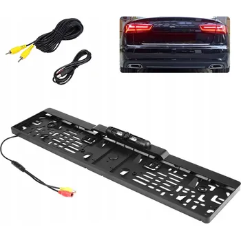 COUVACÍ KAMERA V RÁMEČKU REGISTRAČNÍ ZNAČKY PŘEDNÍ A ZADNÍ NOČNÍ REŽIM IR