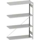 META zásuvný přídavný regál 2000 x 1300 x 500 mm 4 police 230 kg