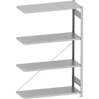 regál META zásuvný přídavný regál 2000 x 1300 x 500 mm 4 police 230 kg