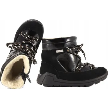 Dívčí zimní obuv Bartek dětské sněhule černé, velikost 31