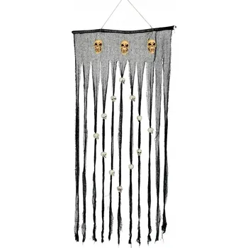 Obraz Halloweenová závěsná dekorace na dveře - 90x180 cm 1 ks