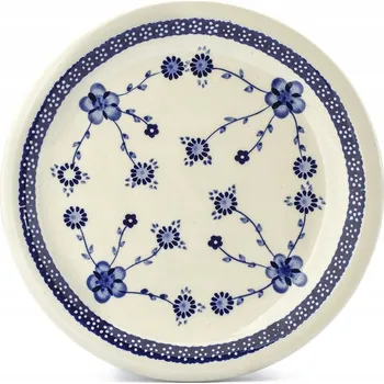 Talíř Mělký jídelní talíř Bolesławiec 27,5 cm