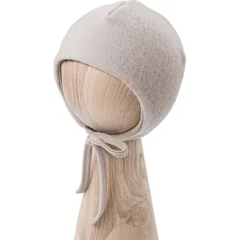 Kojenecké oblečení Eevi vázací čepička Merino