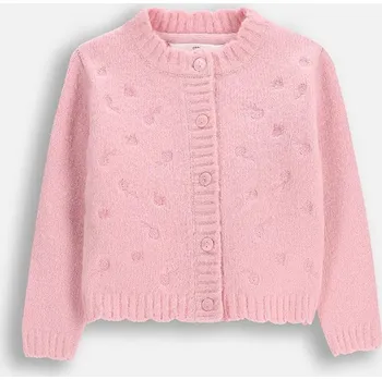 Kojenecký kardigan Coccodrillo ZC5172201HGN růžová 30X, vel. 68
