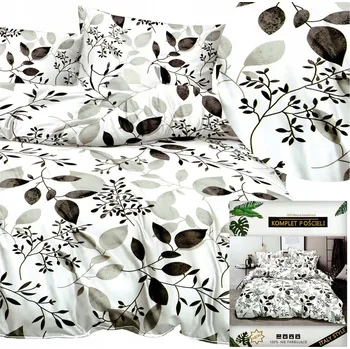 Povlečení DALWIN Povlečení souprava Povlaky na polštáře 70x80 Bavlněný satén 160x200 3 Č.