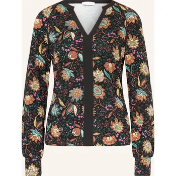 Dámská halenka Hobbs Dámská Halenka Zelia Z Žerzeje, černá / tmavě oranžová...