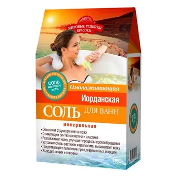 Koupelová sůl Fito Kosmetik Koupelová Jordánská sůl Mrtvého moře Omlazující 500g