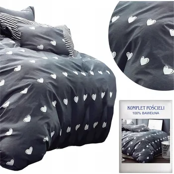 Povlečení Povlečení 160x200 3dílné Bavlněný satén Aida Sada 2x Povlak na polštář