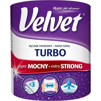 Utěrka VELVET TURBO KUCHYŇSKÉ UTĚRKY MEGA SILNÉ