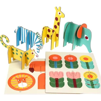 Dřevěná hračka Dřevěná skládací hra Wild Wonders – Rex London ID_1518940