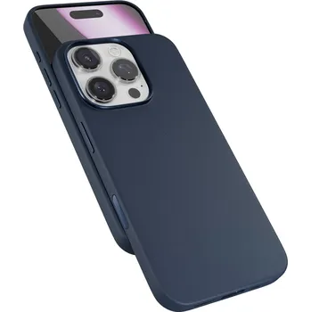 Pouzdro na mobilní telefon Epico Mag Plus Leather Case pro Apple iPhone 16 Pro modré