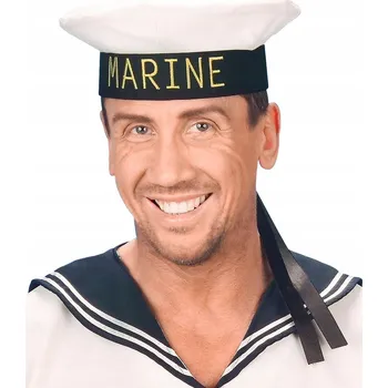 Pokrývka hlavy Čepice s nápisem námořník marine