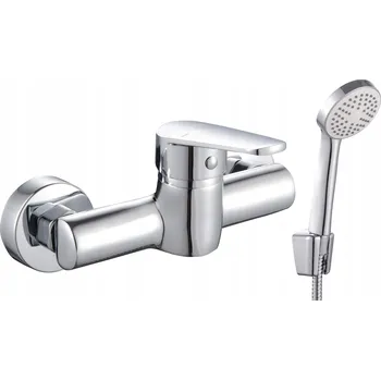 Vodovodní baterie Sprchová baterie Duro NUBO stříbrná