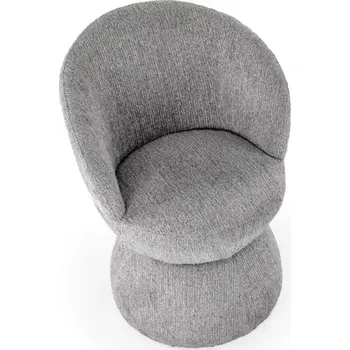 Obývací pokoj Otočné jídelní křeslo K581 - šedé - SLEVA 3% s kodem radost25