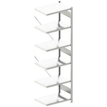 regál META zásuvný regál nástavný 2500x750x500 mm, nosn. 100 kg