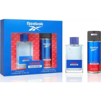 Pánský parfém Reebok Move Your Spirit Men Edt 100ml & Body Spray 150ml