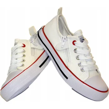 Dívčí obuv American Club dětské tenisky bílé, velikost 33