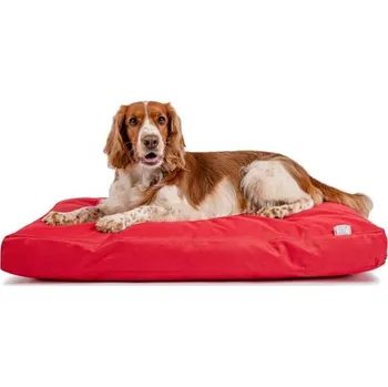 Pelíšek pro psa Matrace nylon Buffy červená se zipem rozměr: 90x60x10cm