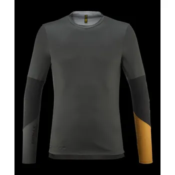 cyklistický dres Dres Mavic DEEMAX ENDURO LS PRO IRON GATE/MINERAL YELLOW (T000481), M