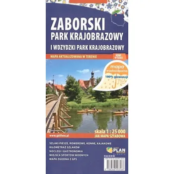 Cestování Mapa turyst. - Zaborski Park Krajobrazowy 1:25 000