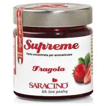 Ochucovací pasta jahodová 200g - Saracino | Skvělé pro Váš domácí dort