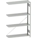 META zásuvný přídavný regál 2000 x 1300 x 400 mm 4 police 230 kg