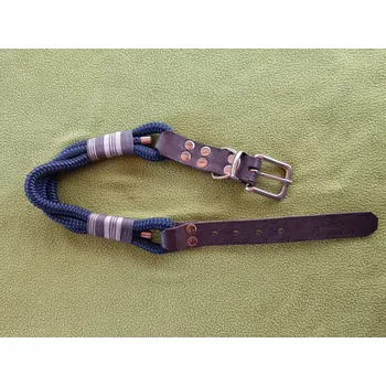 Obojek pro psa Svět Tlapky Obojek TRIO v barvě tmavě modré