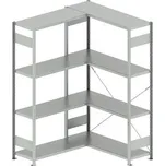 META zásuvný rohový regál 2000 x 1300 /1000 x 400 mm nosnost 100 kg