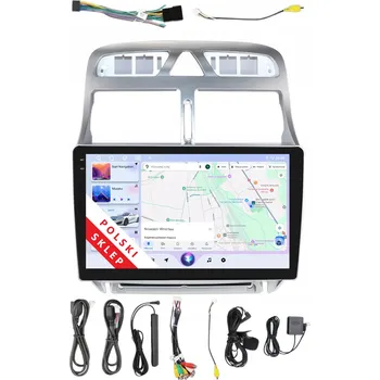 Autorádio 2DIN AUTORÁDIO S NAVIGACÍ ANDROID PEUGEOT 307 6/128 GB DSP CARPLAY LTE