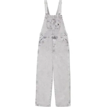 Dámské kalhoty LACLÁČE CARHARTT WIP Bib Overall Straigh - šedá - L + při osobním odběru 5 034 Kč