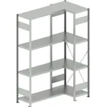 META zásuvný rohový regál 2000 x 750 /1000 x 400 mm nosnost 100 kg