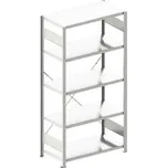 META zásuvný regál základní 2000x1000x500 mm, nosnost 100 kg