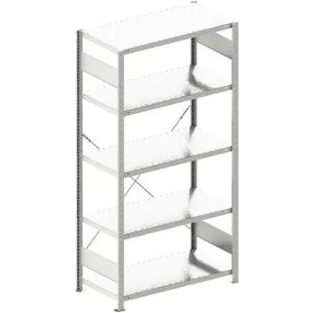 regál META zásuvný regál základní 2000x1000x500 mm, nosnost 100 kg