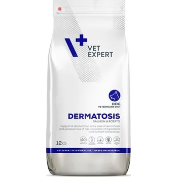Krmivo pro psa VetExpert VD 4T Dermatosis Dog Salmon&Potato 12 kg