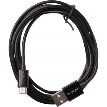 Datový kabel Kabel Leki bycph USB - microUSB typ B, 2 m, bílý