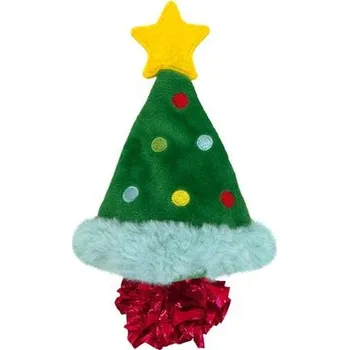 Hračka pro kočku Hračka cat vánoč. KONG Crackles Christmas Tree