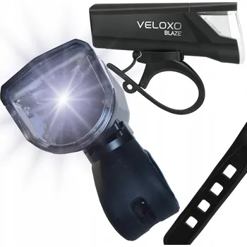 Cyklosvítilna PŘEDNÍ SVĚTLO NA KOLO VELOXO BLAZE - NASTAVITELNÁ INTENZITA, VÝKONNÉ