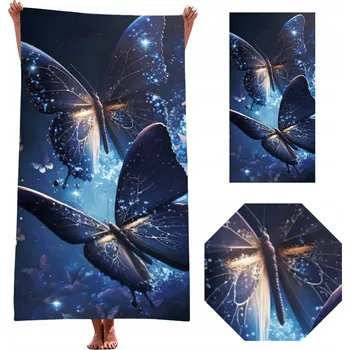 Plážová osuška Łóżkoholicy 180 cm mikrovlákno