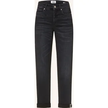 Dámské džíny Cambio Dámské Cropped Džíny Pearlie, černá, 34