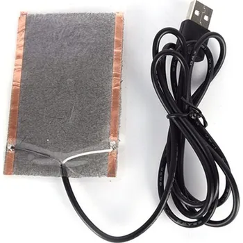 Vyhřívací podložka 15x17cm 6,5W 5V USB A konektor
