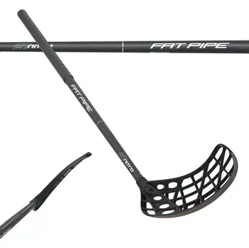 Florbalová hůl Fatpipe Nitro 27 CTRL SLICKS SMU Black Levá (levá ruka dole) 101 cm (= 112 cm)