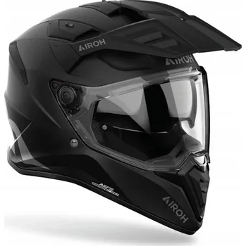 Helma na motorku PŘILBA AIROH BANDIT BARVA ČERNÁ MATNÁ S