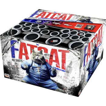 Zábavní pyrotechnika Fat Cat 48 ran / 25, 30 a 50 mm