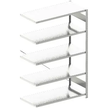 regál META zásuvný regál nástavný 2000x1300x600 mm, nosn. 230 kg