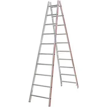 Žebřík HYMER hliníkové štafle 4023, 2 x 10, délka 2,88 m
